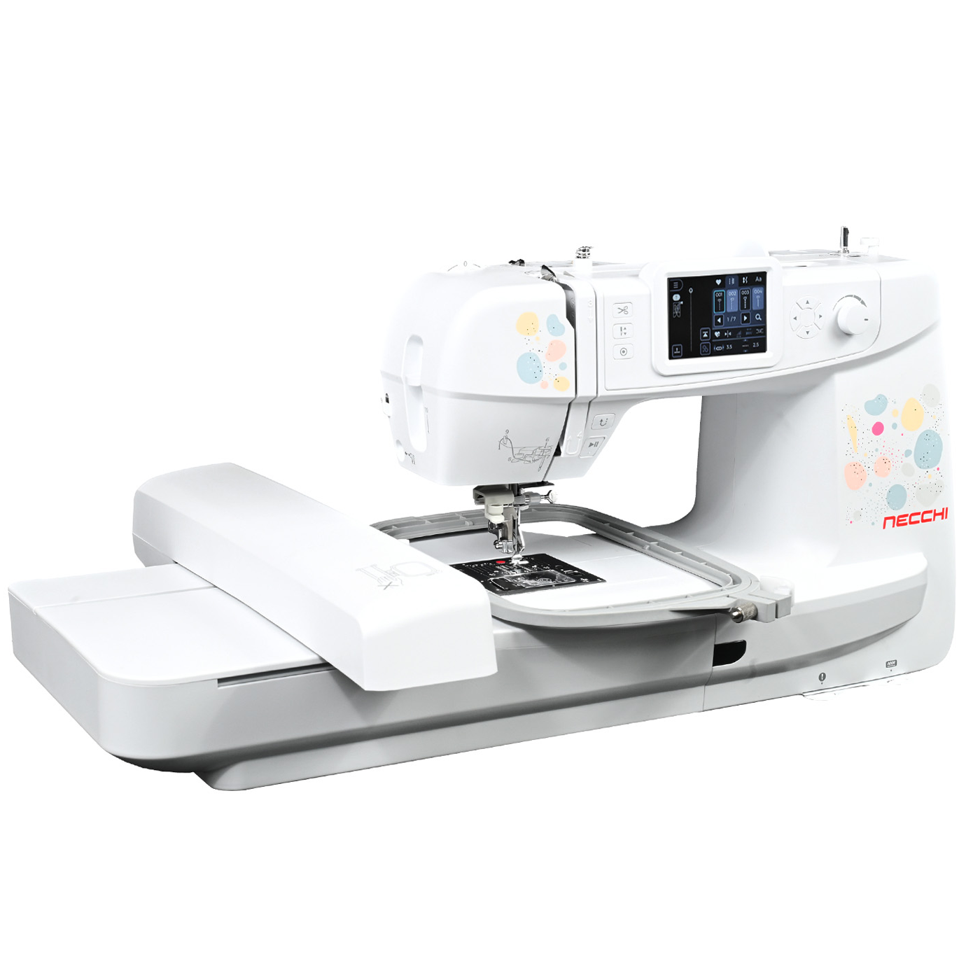 Macchina per cucire e ricamare Necchi NE210 nuova ricamatrice emporionecchi compatta