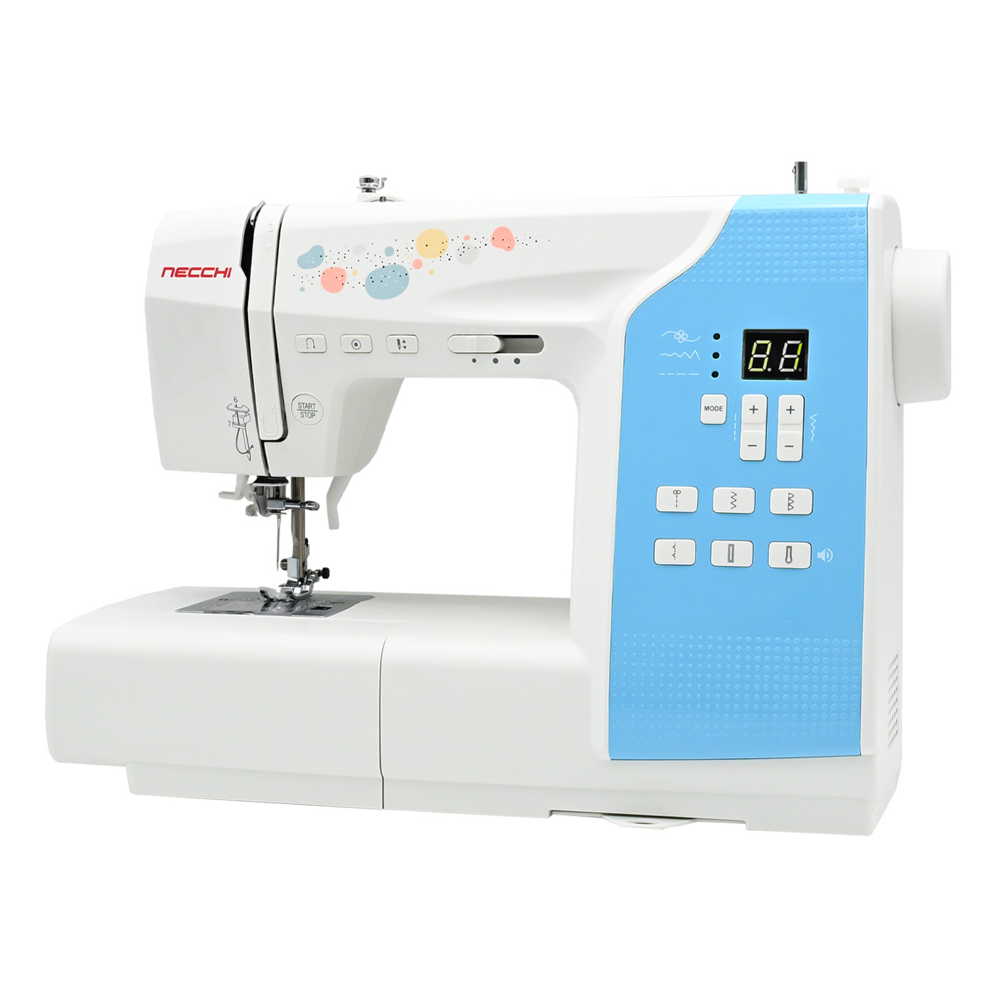 Macchina per cucire Necchi Sweet H10L Elettronica Rotativa controllo elettronico della velocità emporionecchi