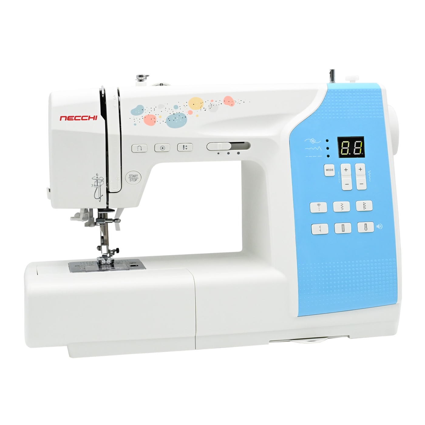 Macchina per cucire Necchi Sweet H10L Elettronica Rotativa solida semplice efficace emporionecchi