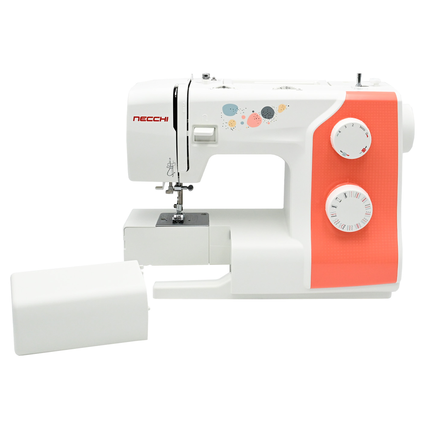 Macchina per cucire Necchi Sweet K75N meccanica oscillante motore DC braccio libero emporionecchi